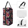thumbnail image 3 of Goofa Ladybug Printed Toiletry Bag with Handle,Large Capacity Travel Makeup Cosmetic Bag for Women, Carry on Airport Airline Compliant Bag, 3 of 9