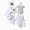 A24-White, variant on Ccpelsie Baby Layette Gift Set Multiple Piece New Born Boy and Girls Gift Set Baby Clothes Newborn Clothes