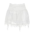 thumbnail image 3 of Women's Lace Lingerie Women Fashion Sexy Lingerie Skirt With Garter Belt Mesh Mini, Women's Intimates L, 3 of 9
