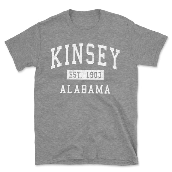 Kinsey Alabama Classic Established Men's Cotton T-Shirt