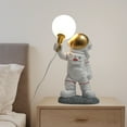 thumbnail image 4 of 16 inch Astronaut Table lamp Modern Spaceman Night Light Table Lamp Bedside Lamp 110V 7W 7.9*16.1in for Bedrooms, Lounges, Game Rooms, 4 of 11