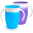 thumbnail image 1 of Vaso para Estudiantes, Vaso para Bebés, Vaso para Niños Pequeños Sin Bpa con Asas, Vaso Mágico a Prueba de Fugas, Apto para Lavavajillas, 6+ Meses - 207 ml, Paquete de 2, Azul/Púrpura Rojo Verde Cocina, Decoración y Otros, 1 of 5
