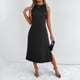 thumbnail image 5 of Vestido sin mangas con cuello redondo y bajo asimétrico para mujer - Conjunto informal y vaporoso para fiestas de verano - Corte holgado - Tallas XS-XXL, 5 of 8