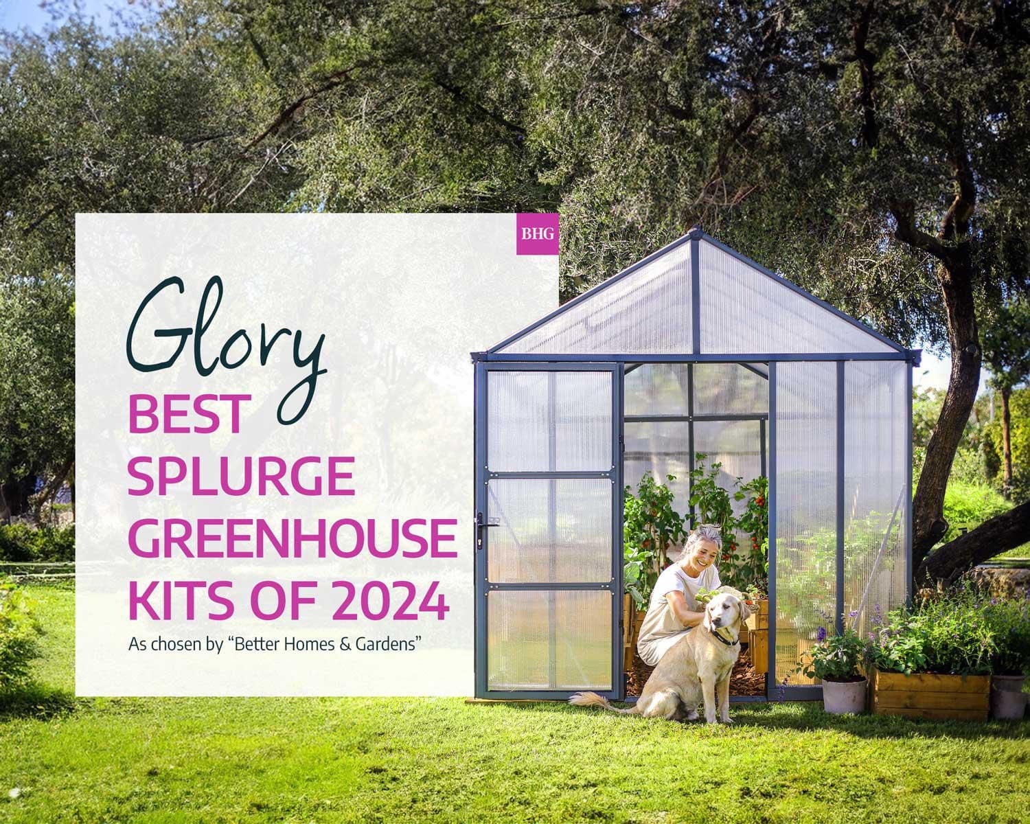 CANOPIA by PALRAM Glory 8 ft. x 12 ft. Premium Greenhouse Kit - Grey