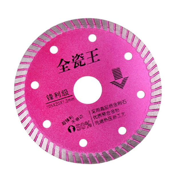 de diamante de 4 "para s de corte de baldosas de mármol de de hormigón rosado shamjiam hoja de diamantada