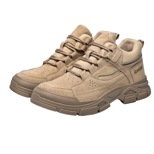 Zapatos Hombre Antideslizantes Cuero Seguridad Cómodos para Viajes al Aire Libre (39) Marrón Ndcxsfigh Tenis De Mujer Tenis De Hombre