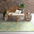 thumbnail image 3 of Mohawk Home Jade Butterfly Outdoor Area Rug, Lime Green, 2' 6" x 6', 3 of 9