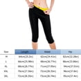 thumbnail image 3 of Pantalones moldeadores de piernas para mujer Deportes de moda Adelgazamiento Pérdida de peso Fitness (3XL) Sywqhk Para Estrenar, 3 of 7
