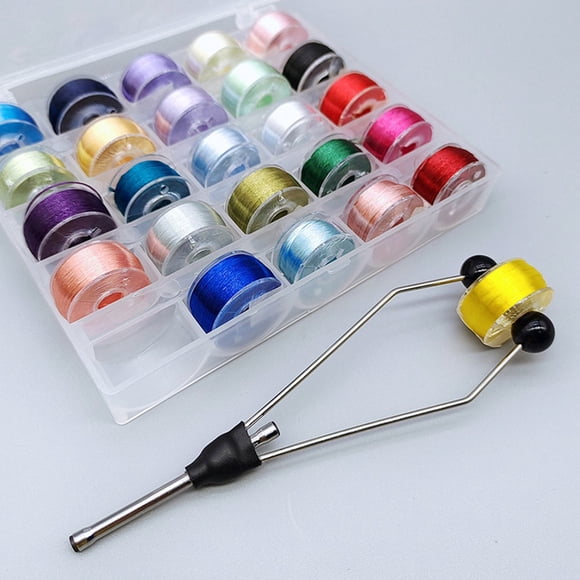 200D Spool Fly Tying Thread Lure Bait Making Tool with Fly Tying Bobbin Holder