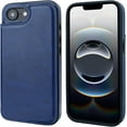 thumbnail image 2 of REQO Compatible with iPhone 16e Wallet Case with Card Holder, PU Leather Kickstand Card Slots Case, Double Magnetic Clasp and Durable Shockproof Cover 6.1 Inch, 2 of 6