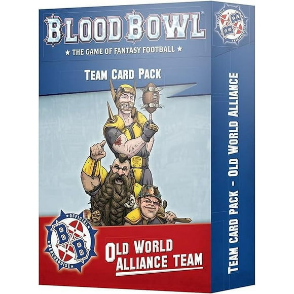 Games Workshop - Blood Bowl - Team Card Pack Old World Alliance Team