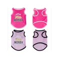 thumbnail image 4 of 2pcs/set Printed Pet Clothes, Anti-flea, Reduce Hair Loss, Heat-insulating And Breathable Dog Vest, Suitable For Indoor And Outdoor Cats And Dogs In S, 4 of 5