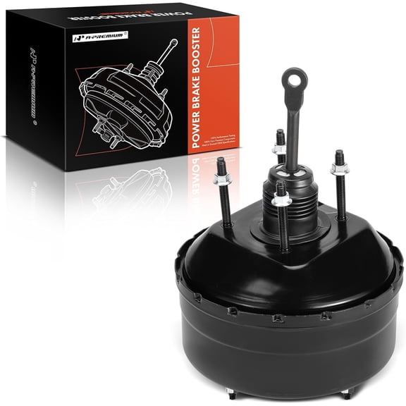 A-Premium Vacuum Power Brake Booster Compatible with Dodge Durango 1999-2003, Dakota 1999-2004, Without Master Cylinder