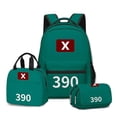 thumbnail image 3 of Mochila 3D para estudiantes, bolsa para el almuerzo, estuche para lápices, juego de 3 piezas, multifuncional, útiles escolares para niños, impermeable, duradero, varios estilos disponibles, 3 of 5