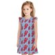 thumbnail image 1 of Balery Cartoon Lobsters 2 Camisón de princesa para niñas, pijama de algodón con mangas abullonadas, suave y bonito.-Medium, 1 of 6