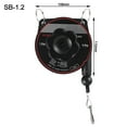 thumbnail image 1 of Retractable spring balancer accessory with hook and wire rope, 1 of 8