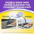 thumbnail image 4 of Lysol Dual Action Disinfecting Wipes, Sanitizing Antibacterial&nbsp;Cleaning Wipes, Citrus, 75 ct, 4 of 5