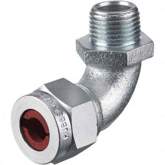 Hubbell Wiring Device-Kellems Connector,Steel NHC1021ZP