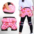 thumbnail image 3 of 3D Padded Hip Pad for Skate Snowboard Tailbone pink, 3 of 8