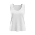thumbnail image 5 of Womens Tank Tops Summer Fashion Solid Color Round Neck Casual T Shirts Loose Flowy Sleeveless Blouses Beach Vacation Outfits, 5 of 6
