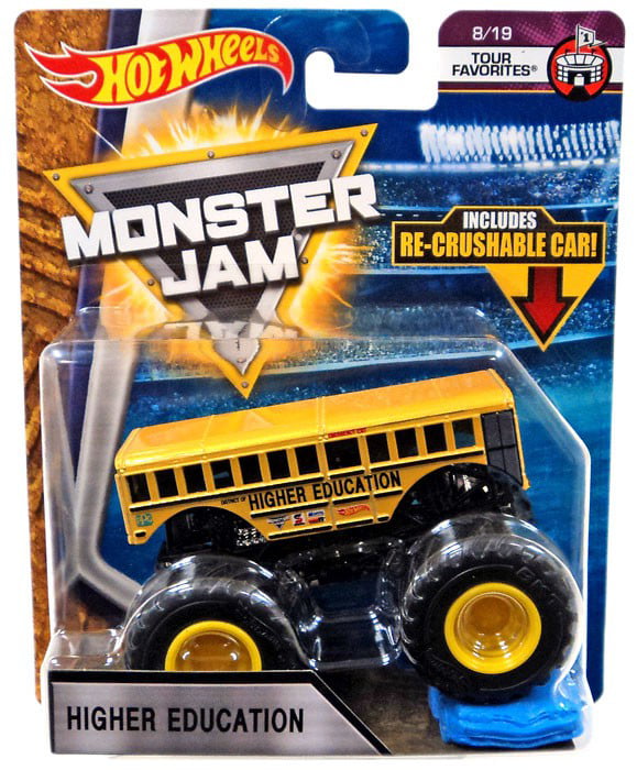school bus monster truck hot wheels