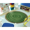 thumbnail image 5 of Feeling Natural 7'7" Round area rug in color Pine, 5 of 7