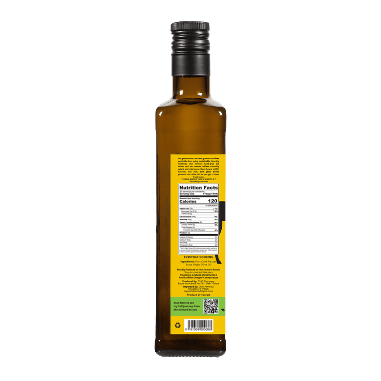 Terra Delyssa Extra Virgin Olive Oil, 17 fl. oz., Glass - Walmart.com