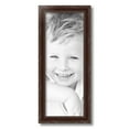 thumbnail image 2 of ArtToFrames 8" x 21" Classic Burgundy Picture Frame, 8x21 inch Brown Wood Poster Frame (WOM-4927), 2 of 7