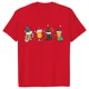 thumbnail image 5 of Camiseta de Feliz Navidad para hombre, camisetas para amantes de los beber, camiseta divertida de cerveza de Papá Noel, camisetas gráficas de luces navideñas de gran tamaño para hombre, 5 of 5
