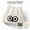 White, variant on Women's Owl Ear Knit Beanie Hat Cute Animal Face Winter Warm Knitted Cap Fuzzy Lined Ski Hat for Fall Winter