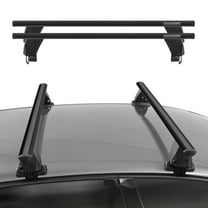Top Roof Racks Cross Bars fits Dodge Journey 2009-2011 2Pcs Black Aluminium