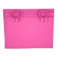 thumbnail image 6 of Silicone Craft Mat Large Thicked Painting Mat with Collapsible Cup and Paint Holder Easy to Clean Waterproof Nonslip for Projects Supplies pink, 6 of 10