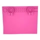 thumbnail image 5 of Tapete de silicona para manualidades, taza de limpieza de pinceles plegable, tapete de silicona suave para pintar rosa, 5 of 9