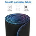 thumbnail image 7 of Smoke Blue Light&nbsp;mouse Padswaterproofnon Slip&nbsp;for Office Home Work GamingmousepadRubber Base Mousepad with Stitched Edges 31.5x11.8inches, 7 of 7