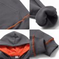 thumbnail image 6 of Ruyang Half Zip Hoodies for Boys Oversized School Preppy Hooded Sweatshirt Teenager Trendy Athletic Pullover Sweaters, 6 of 6