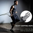 thumbnail image 3 of Weighted Jump Rope with Counter - for Working Out, 2 Modes Exercise Jump rope for adults, 3 of 5