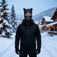thumbnail image 6 of FUZHIQ Balaclava Ski Mask for Men Women 3D Animal Funny Print Head Cover Face Mask for Motorcycle Helmets,Dirt Bike Accessories Neck Gaiter,Bandanas, 6 of 7