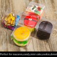 thumbnail image 3 of ROSPAKTEK Paquete de 100 Cajas Transparentes de 3x3x3 Pulgadas para Bombas de Chocolate Caliente, Peque&ntilde;os Regalos, Panader&iacute;a, Fresas, Magdalenas, Charcuter&iacute;a, Recuerd, 3 of 7