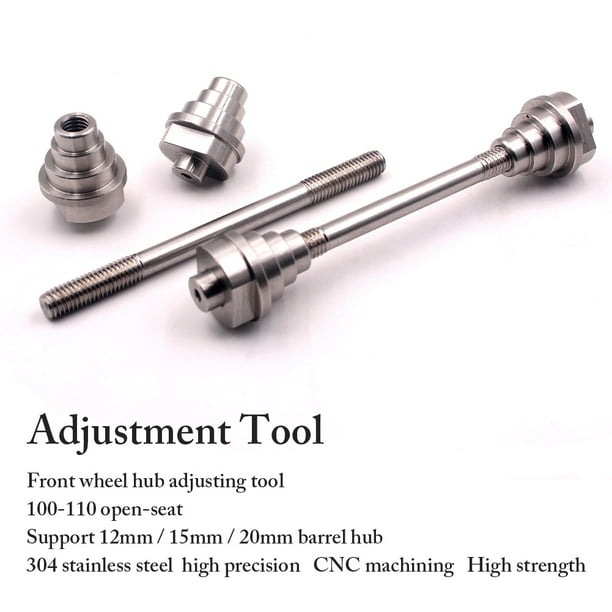 Bicycle Adjustment tool Front Wheel Drum Axle Hub Table Adapter for
