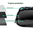 thumbnail image 4 of Lsque Cute Christmas Tree Raccoon Pattern Laptop Bag – Portable & Slim Single-Shoulder Computer Case with Adjustable Strap, Protective, Lightweight for 13”/14”/15.6” Laptops, 4 of 8