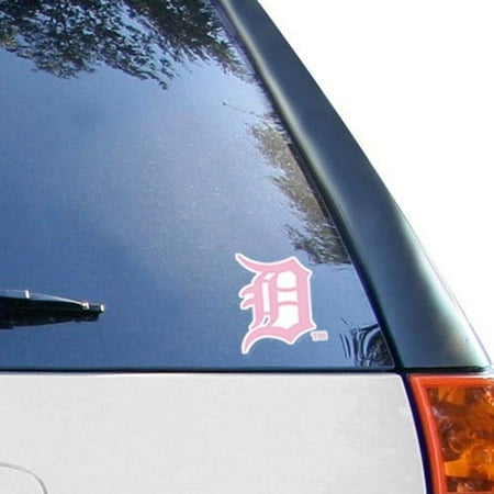 WinCraft Detroit Tigers 4" x 4" Color Perfect Cut Decal - Pink - No Size