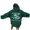Green, variant on Women's Letter Print Hoodies Long Sleeved Hoodie With Pockets Women Polyester Hoodies