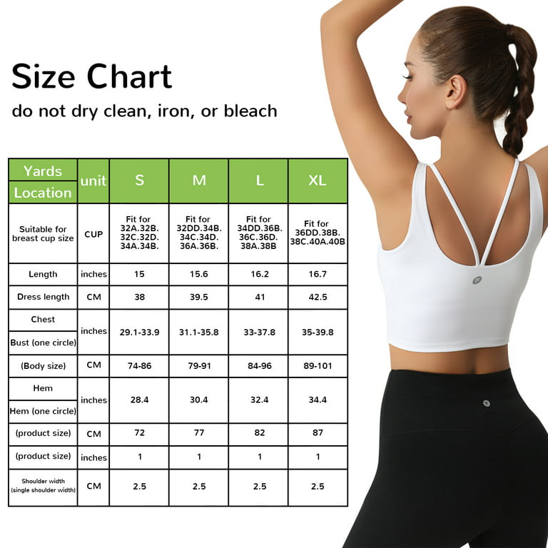 Sports Bra for Women, Letsfit ES7 Crossed Back Women Crop Top, Removable  Pads Yoga Tops, High Impact Support Workout Fitness Sports Bra for Yoga  Running 