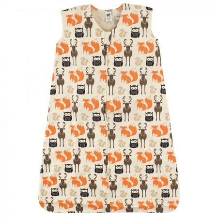 UPC: 0660168510492 | Hudson Baby Infant Boy Cotton Sleeveless Wearable Sleeping Bag Sack Blanket Forest 6-12 Months