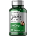 thumbnail image 1 of Suplemento Horbäach, cúrcuma y curcumina, 2000 mg, 90 cápsulas, 1 of 7