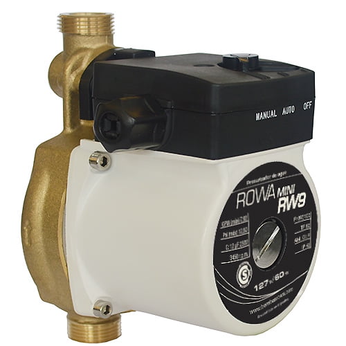 Bomba Presurizadora Rowa 1/2 Mini Rw 9 0.13hp 127v Rowa Bomba Presurizadora Mini RW 9