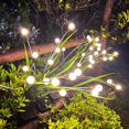 thumbnail image 1 of Lámpara De Piso Luces decorativas solares útiles IP65 luces de césped impermeables 2/4 Uds Firefly 8 LED Likrtyny Para estrenar, 1 of 9