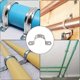thumbnail image 4 of 10pcs U Shaped Pipe Clamps 304 Stainless Steel Two Hole Tube Clips for Fixing Bracket of Water Gas Pipe, 4 of 5