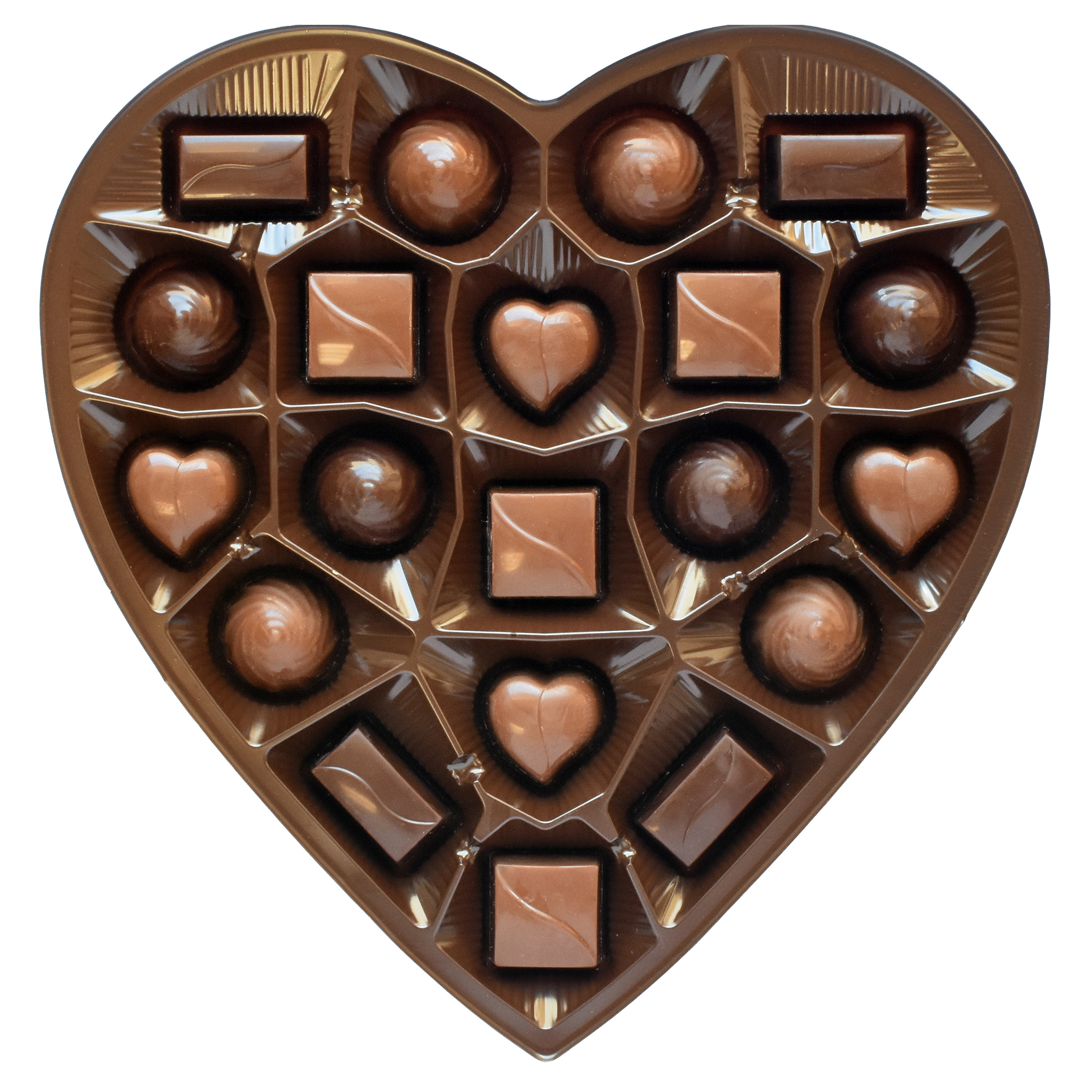 Elmer Chocolate Assorted Chocolate Valentine Heart 8oz 20 Pieces ...