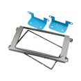 thumbnail image 1 of Double DIN Car CD Radio Fascia Plate Facia Adaptor Panel for Ford Silver, 1 of 5